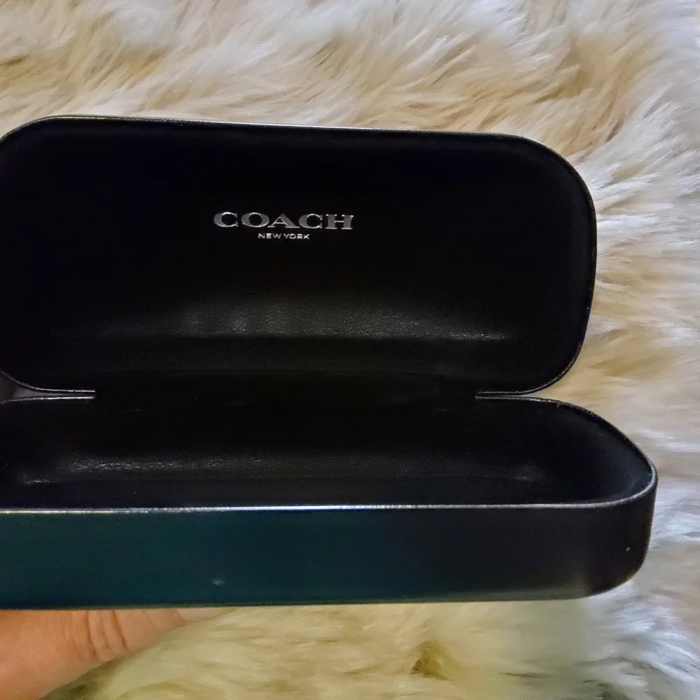 Coach Black Sunglasses Case GUC
